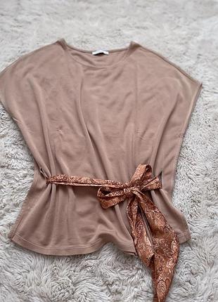 Блуза з поясом