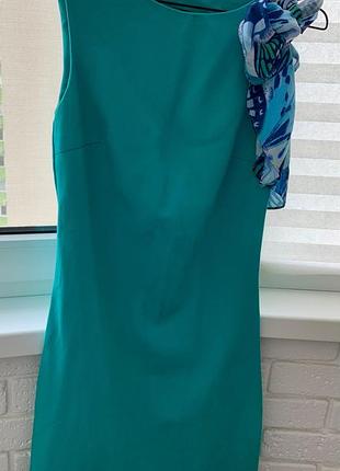 Бірюзова сукня плаття віскоза