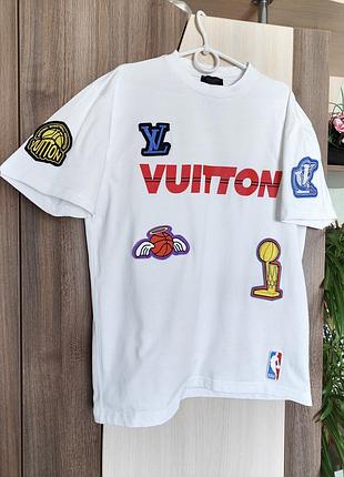 Футболка louis vuitton nba los angeles lakers la lv чоловіча футболка lv