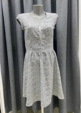 Платье с молнией спереди h&amp;m s