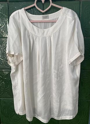 Блузка 100% шелк 48 л canda