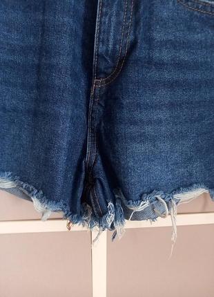 Динсовые синие шорты 4