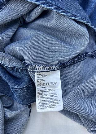 Сорочка оверсайз h&m 7