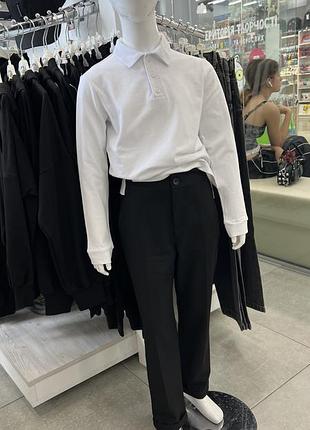 Брюки чорні класичні шкільні для хлопців