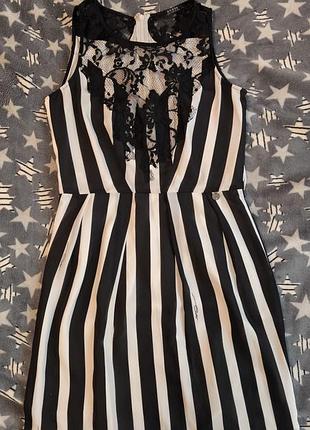 Платье с кружевом guess