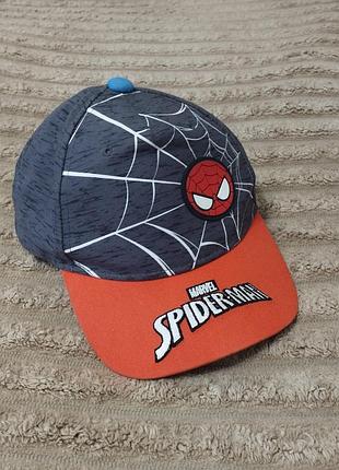 Кепка детская марвел, спайдермен для мальчика, бейсболка