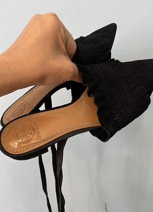 Босоножки 37  tory burch оригинал кожа