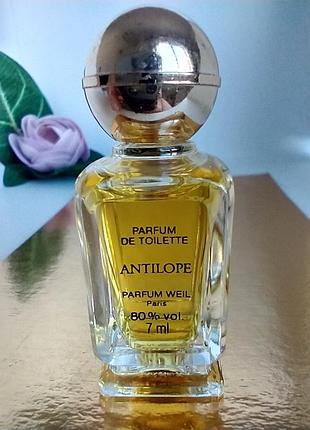Antilope weil парфюм оригинал винтаж миниатюра 7мл