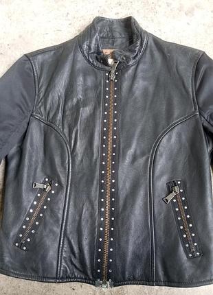 Кожаная куртка синтезаmond denim оригинал