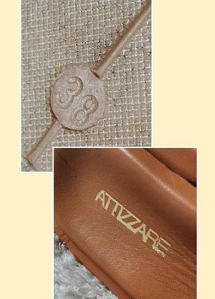 Сабо шкіра attizare шкіряні жіночі шльопанці сабо натуральна шкіра