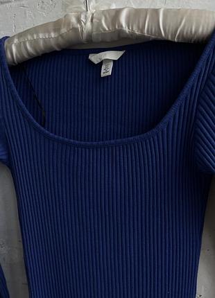 Сукня в рубчик h&m s