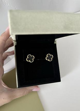 Сережки van cleef 2
