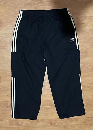 Брюки-карго adicolor classics 3-stripes cotton