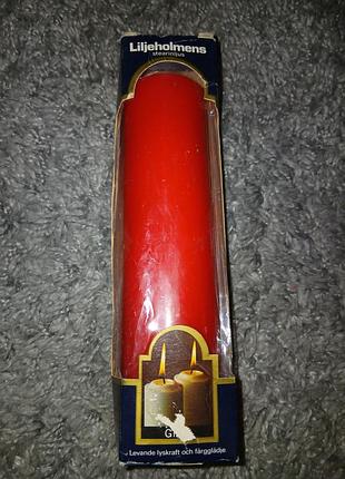 Свічка святкова швеція 375г 20см
