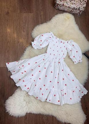 Платье муслин