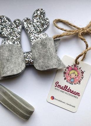 Новогодняя повязка на голову "олень"