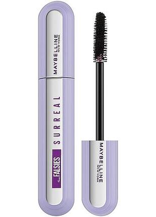 Maybelline new york the falsies surreal mascara туш для об'єму та подовження вій