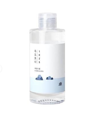 Увлажняющий тонер round lab 1025 dokdo toner 100 мл