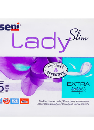 Урологические прокладки seni lady slim extra 15 шт.