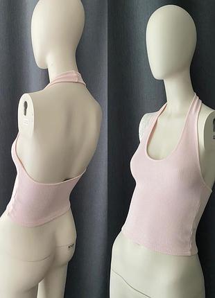 Топ з відкритою спиною topshop