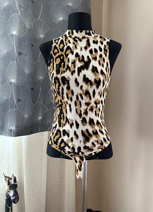 Комбідрес river island у леопардовий прінт xs - s
