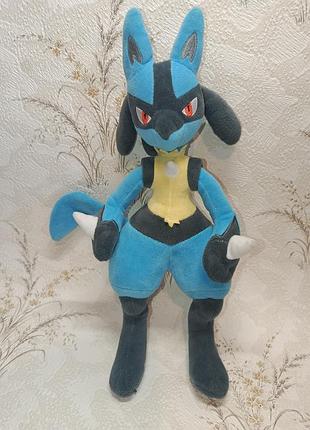 Мягкая игрушка покемон лукарио lucario pokémon pokemon nintendo