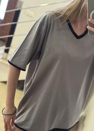 Оверсайз футболка ysl yves saint laurent