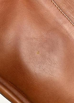 Шкіряна сумка в стилі бохо «massimo dutti» 4