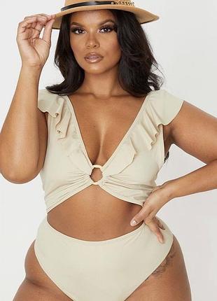 Купальні трусики від pretty little thing 🤎