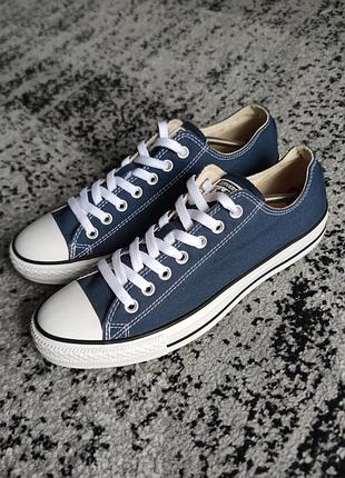 Кеди чоловічі converse chuck taylor all star ox navy 42.5 синій m9697c