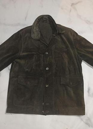 Чоловіче пальто ysl l-xl 9-/10 олива