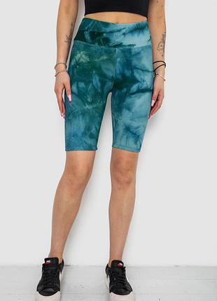 Велосипедки в рубчик зелений