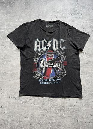 Чоловіча футболка мерч ac/dc розмір xl
