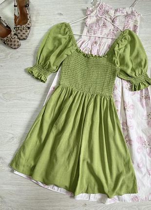 Віскозна сукня з льоном lola may