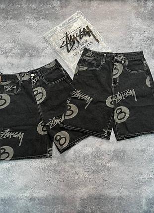 Джинсові шорти stussy