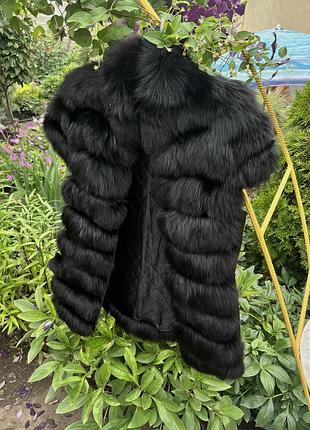 Жилетка з натурального хутра песця s/m