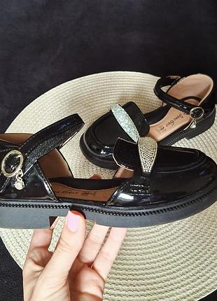 Туфли черные