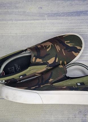 Кеды мокасины dcshoes
