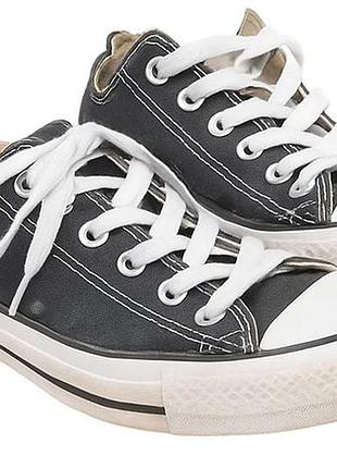 Кеди унісекс converse чорні текстильні розмір 37.5 (24 см)