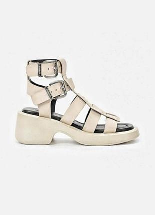 Босоножки кожа беж 37р 38р