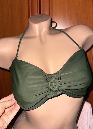 Купальник верх купальник бюстгальтер топом хакі protest l