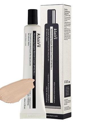 Klairs illuminating supple blemish cream spf 40++ багатофункціональний вв-крем 40 мл