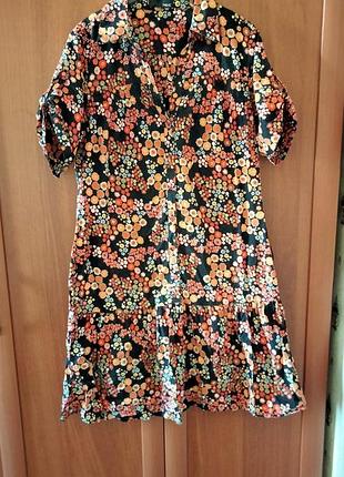 Стильное хлопковое платье от next, m-l