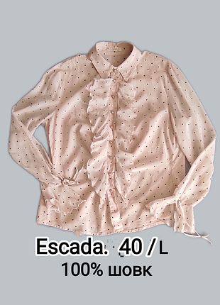 Блуза 100% шовк eskada, 40