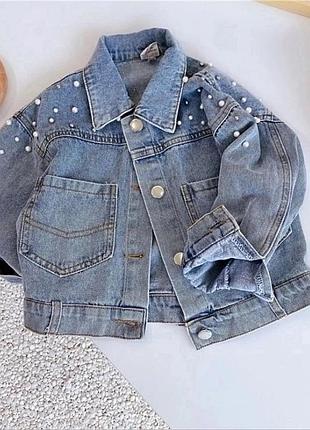 Джинсовка на девочку