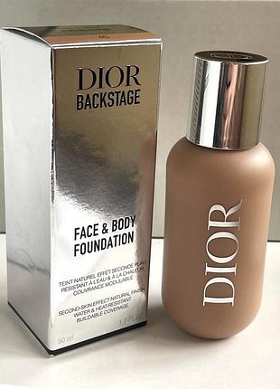 Оригінал. dior backstage face & body foundation тональнa основа для обличчя та тіла. 👉🏻обʼєм 50 мл