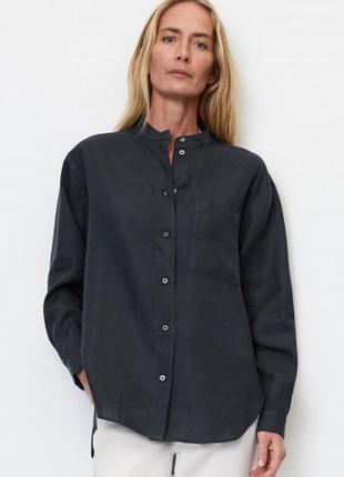 Італійська шикарна льняна сорочка amc італія