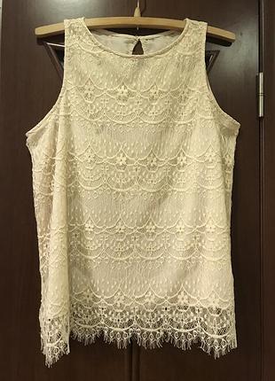 Ажурна блуза великий розмір кофта блузка большой размер женская ажурная