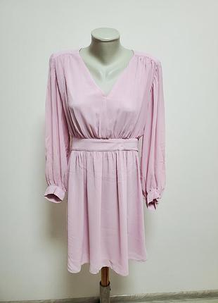 Шикарное брендовое шифоновое нарядное платье