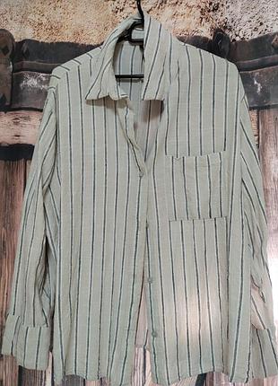 Рубашка рубашка в составе лен